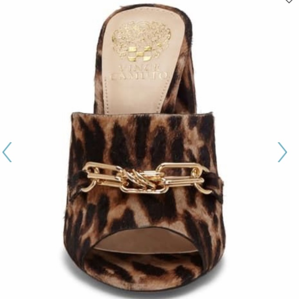 Vince Camuto Leopard Heel Sandal - Picture 4 of 8